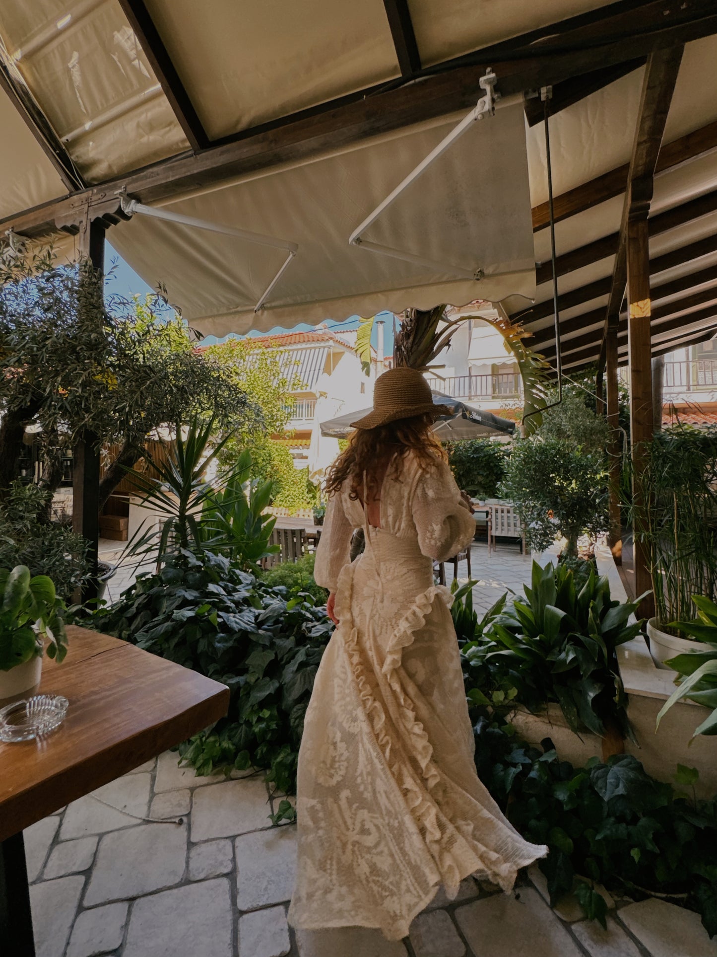 Handmade midi dress