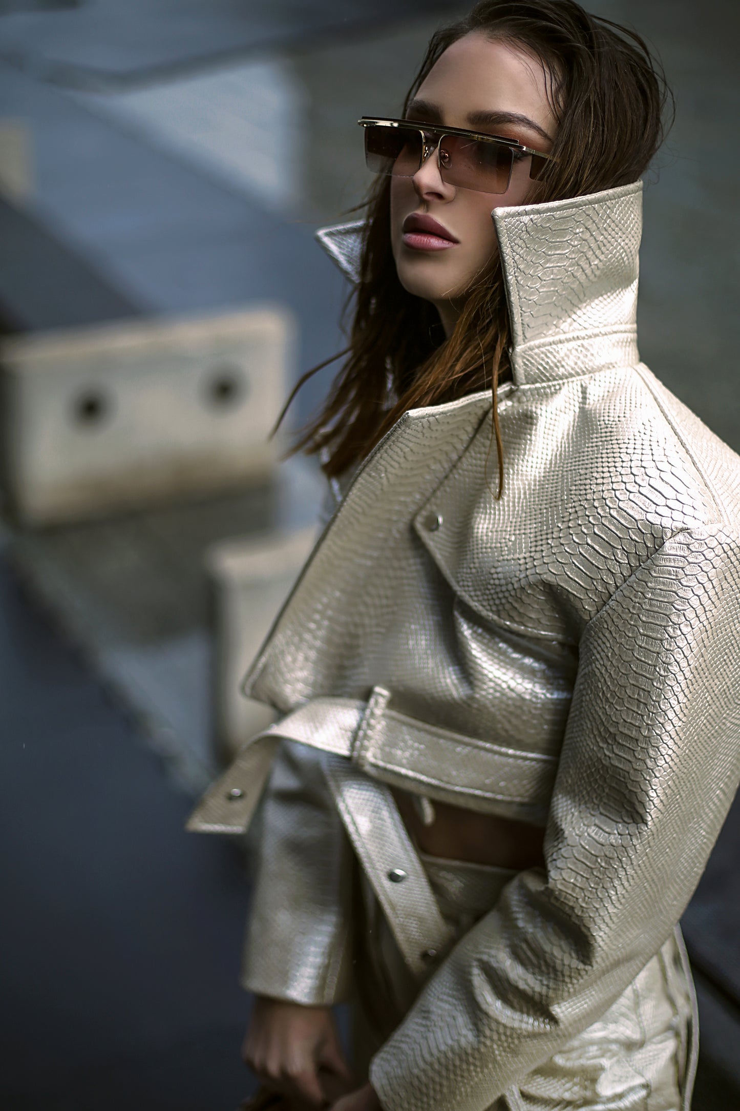 Metalic Leather set