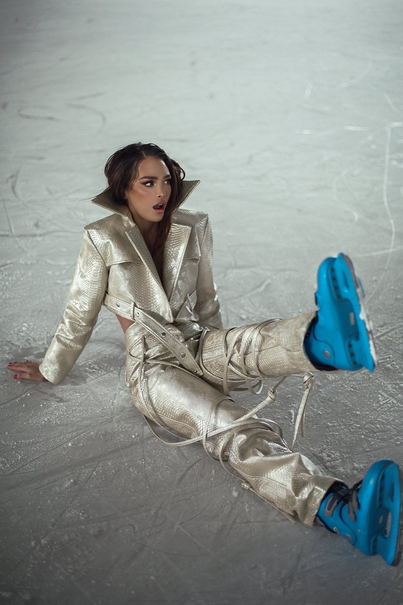 Metalic Leather set - BETTINA