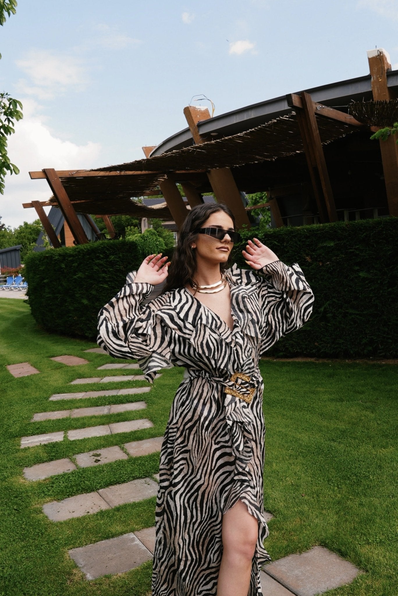 Ruffle Dress - BETTINA