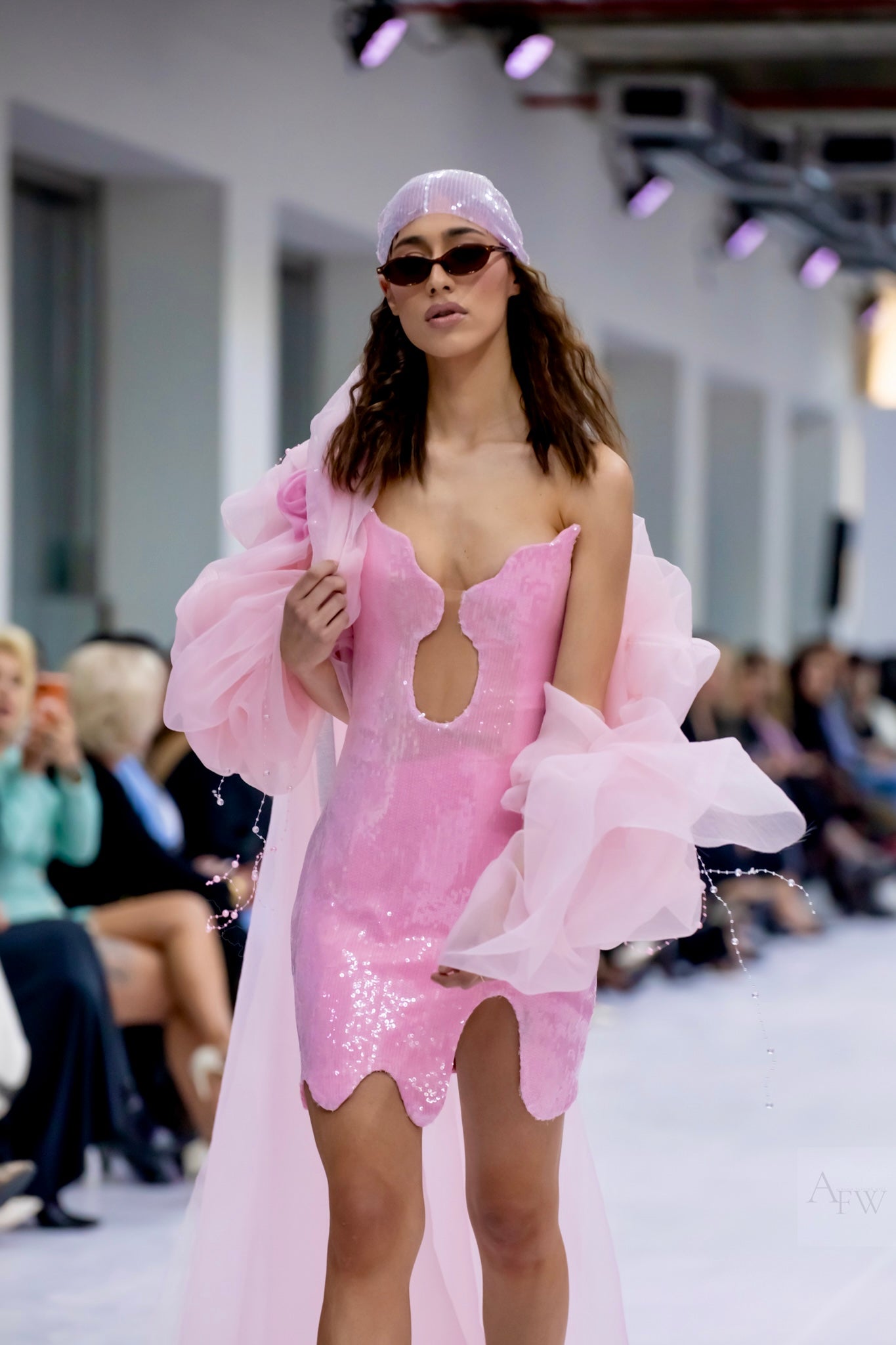 Pink Drip Dress - BETTINA