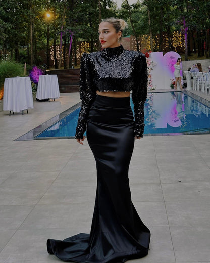 Black Mermaid Dress