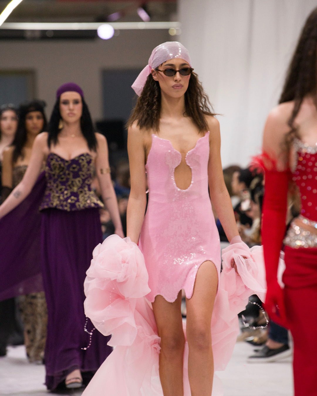 Pink Drip Dress - BETTINA