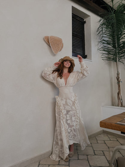 Handmade midi dress