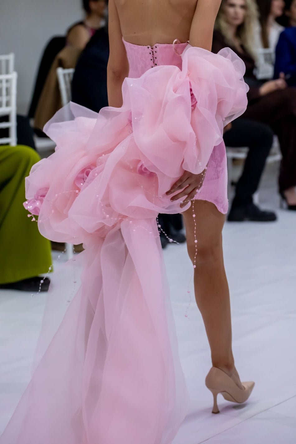 Pink Drip Dress - BETTINA