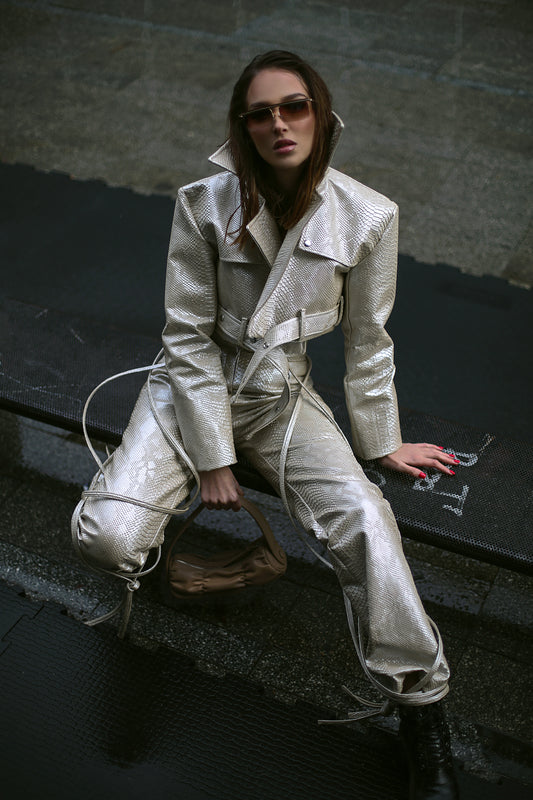 Metalic Leather set