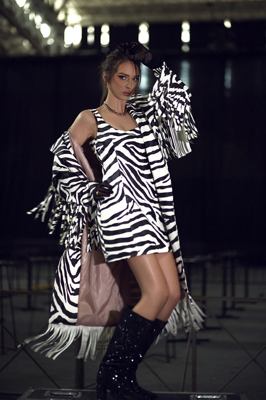 Leather Zebra Set