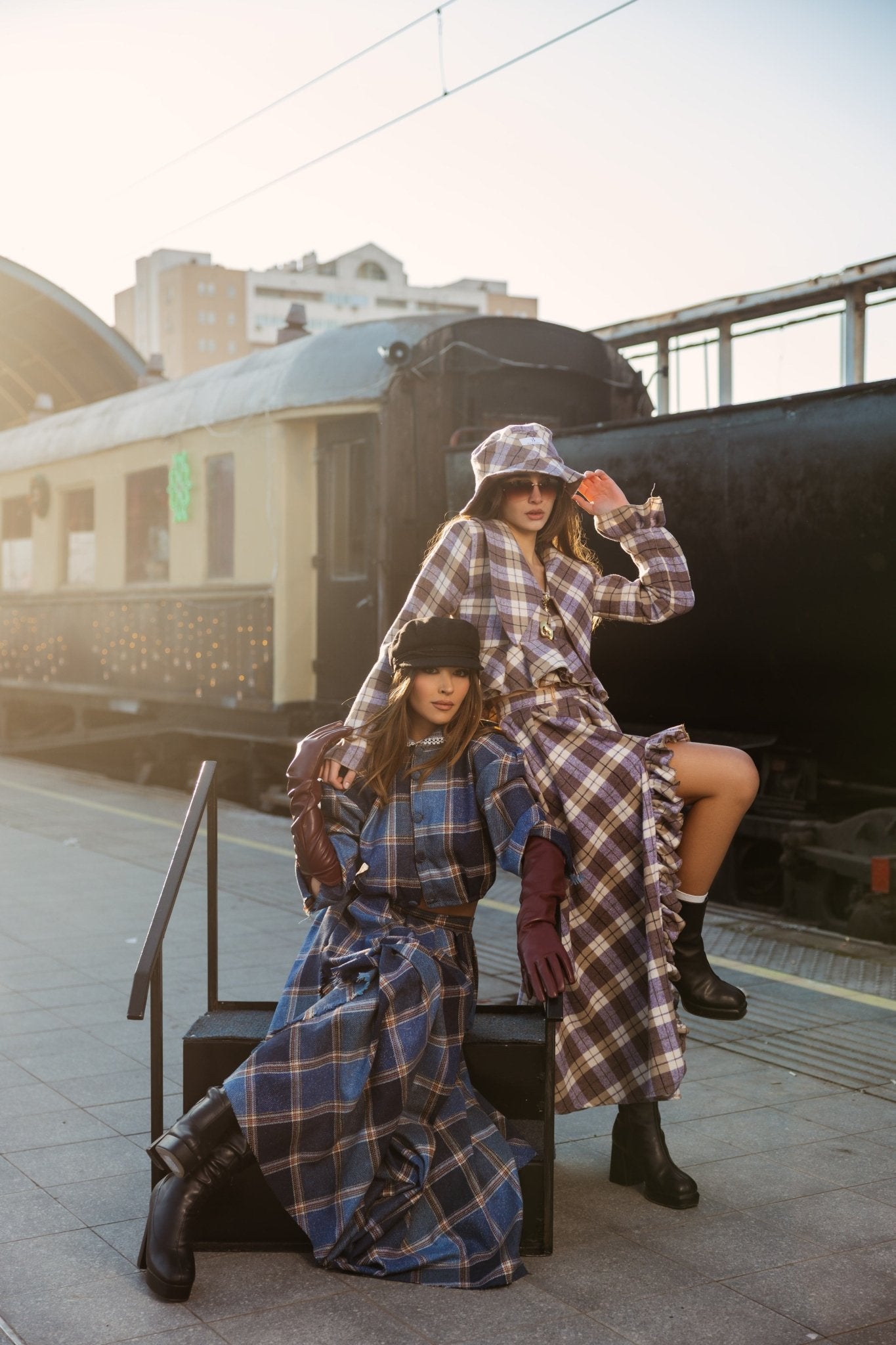 Kateriné Tartan Set - BETTINA