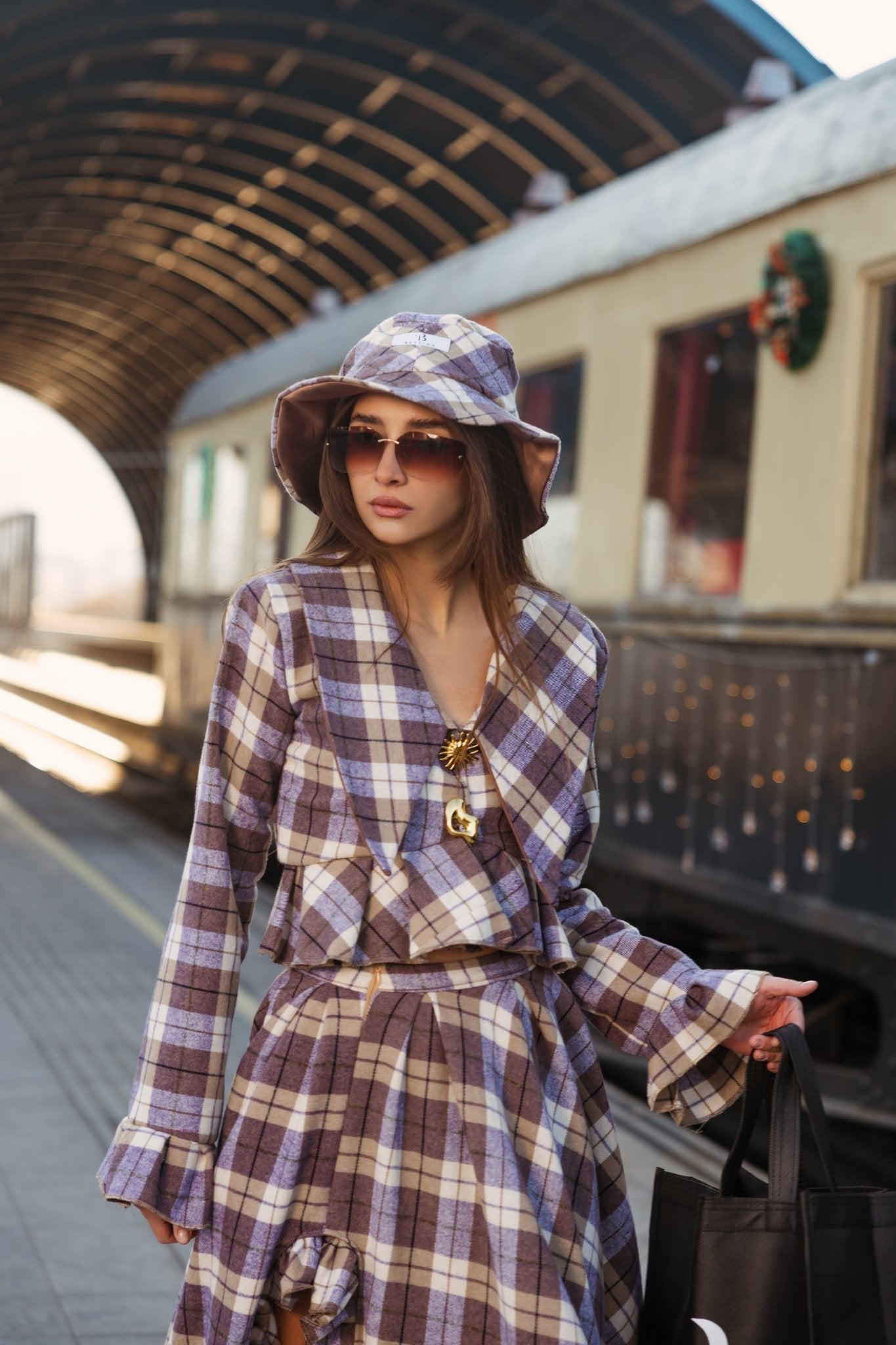 Kateriné Tartan Set - BETTINA