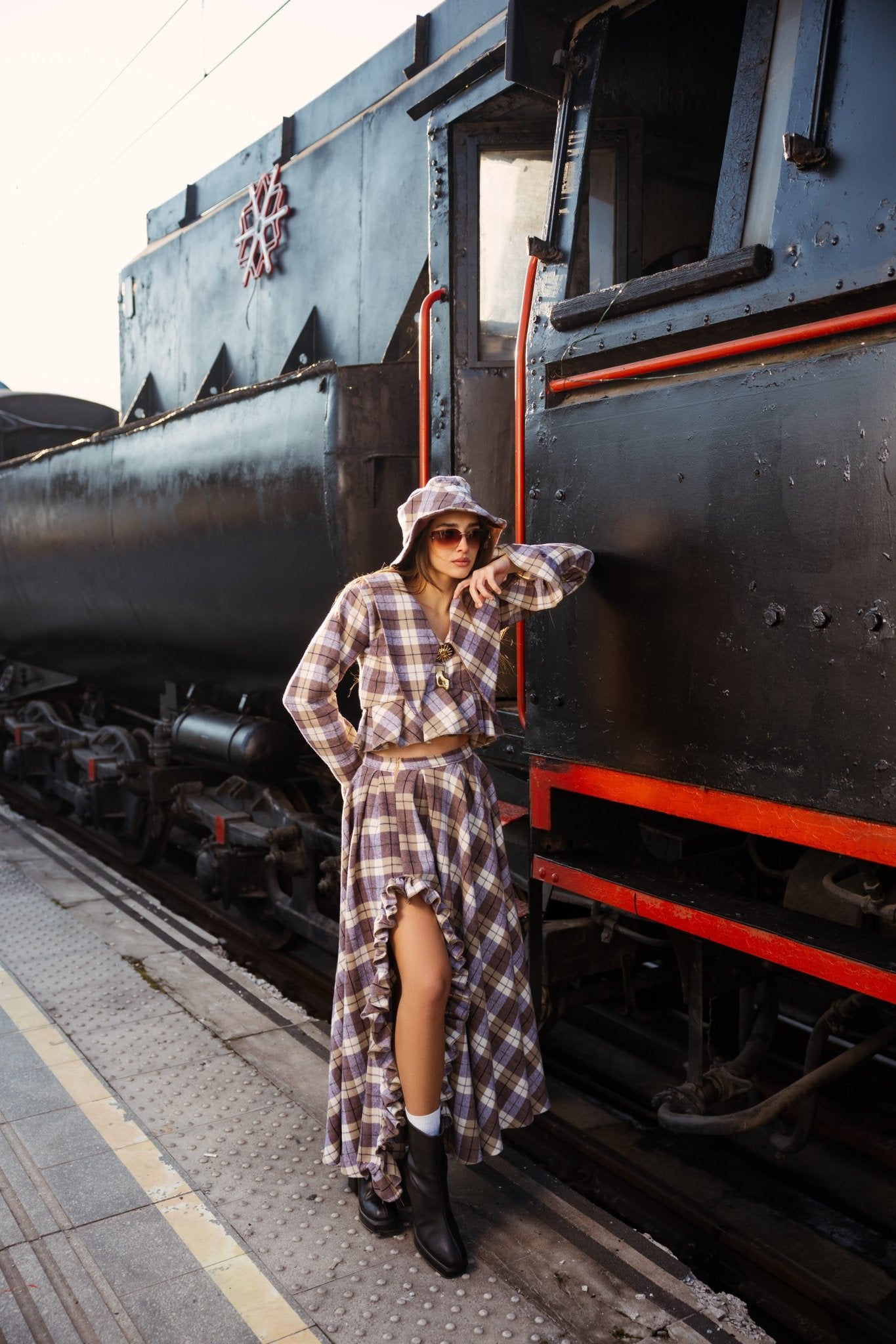 Kateriné Tartan Set - BETTINA