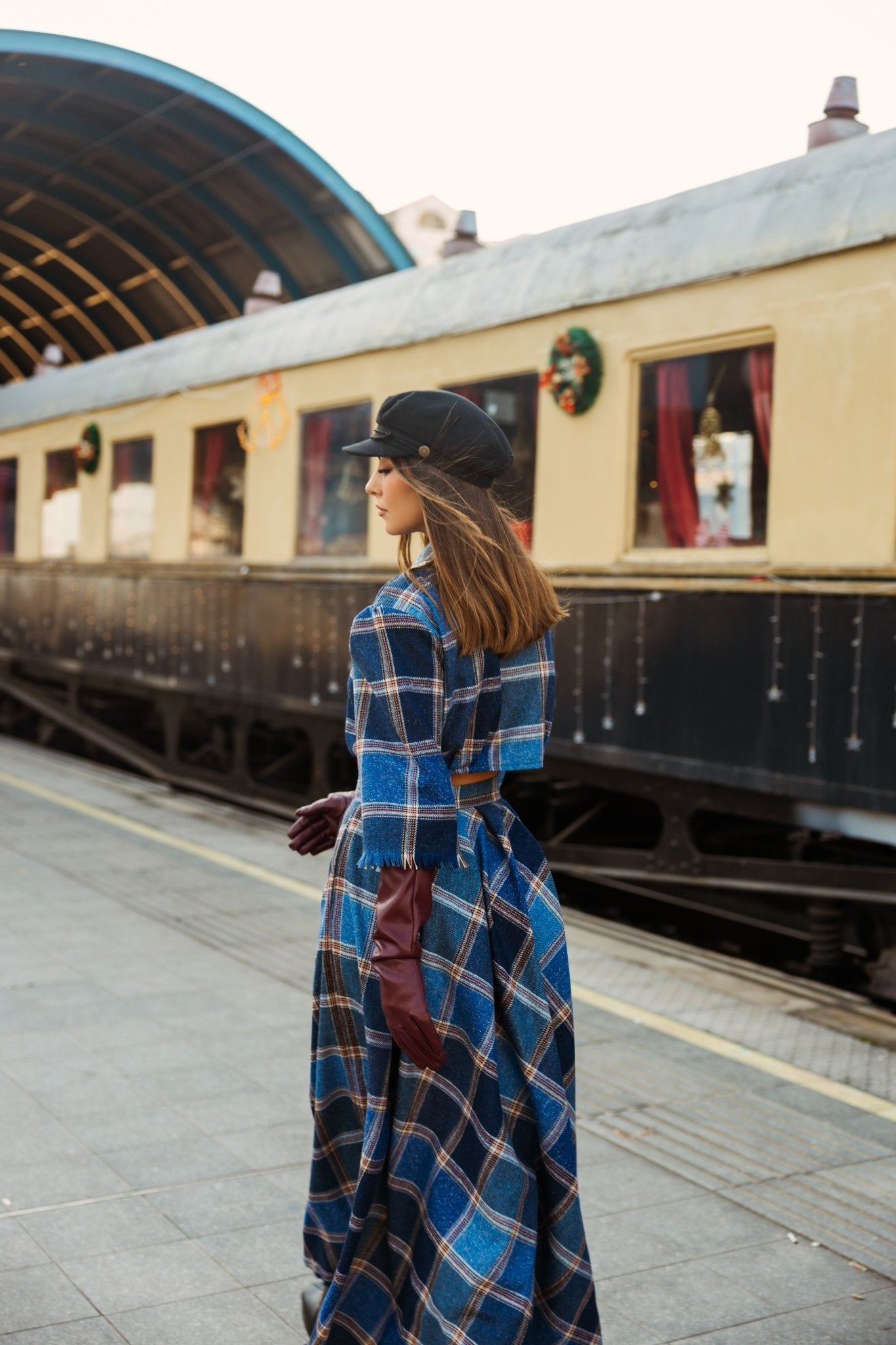 Néssa Midnight Tartan Set - BETTINA