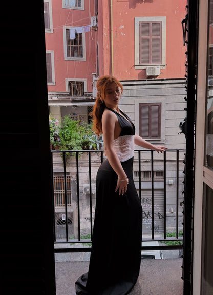 Silky Black Dress